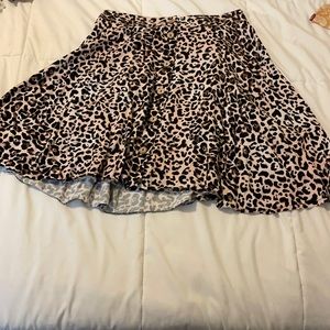 cheetah mini skirt from Maurice’s, size S